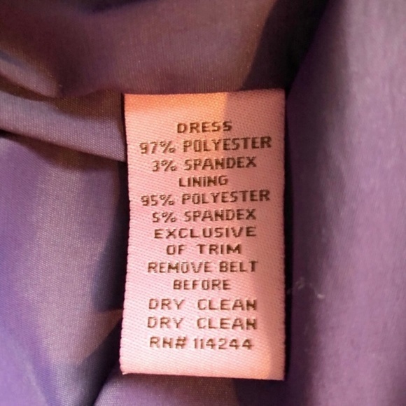 Eliza J Purple Floral Print Dress - Picture 6 of 7